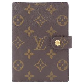 Louis Vuitton Monogram Agenda PM Organizer Brown Monogram