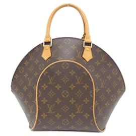 Louis Vuitton-Louis Vuitton Monogram Ellipse MM Handbag-Brown,Monogram