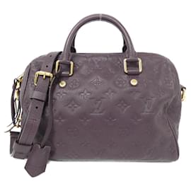 Louis Vuitton-Louis Vuitton Monogram Empreinte Speedy Bandouliere 25cm Boston Bag-Other