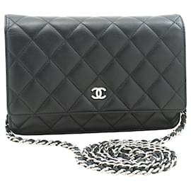 Chanel-Chanel Wallet On Chain-Black