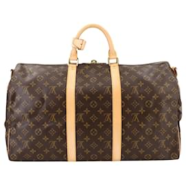Louis Vuitton-Louis Vuitton Keepall Bandouliere 50-Brown