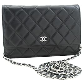 Chanel-Chanel Wallet On Chain-Black