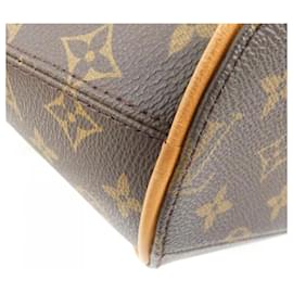Louis Vuitton-Louis Vuitton Monogram Ellipse MM Handbag-Brown,Monogram