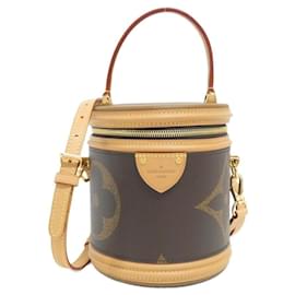 Louis Vuitton-Louis Vuitton Monogram Giant Cannes Handbag-Brown,Monogram