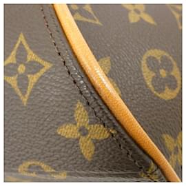 Louis Vuitton-Louis Vuitton Monogram Ellipse MM Handbag-Brown