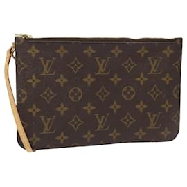 Louis Vuitton-LOUIS VUITTON Monogram Neverfull PM Pouch Pouch LV Auth 115796-Monograma