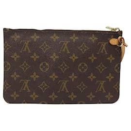 Louis Vuitton-LOUIS VUITTON Monogram Neverfull PM Pouch Pouch LV Auth 115796-Monograma
