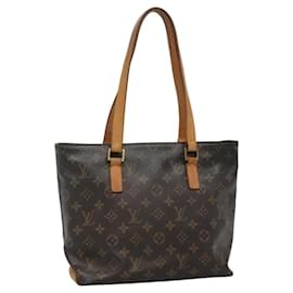 Louis Vuitton-LOUIS VUITTON Monogram Cabas Piano Tote Bag M51148 LV Auth bs22460-Monogram