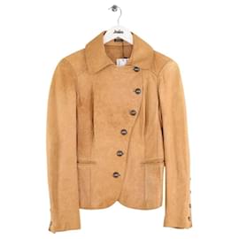 Joseph Chaqueta de cuero Camello