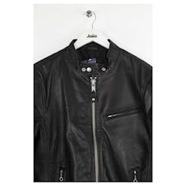 Schott-Leather jacket-Black