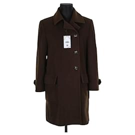 Burberry-Wool coat-Brown