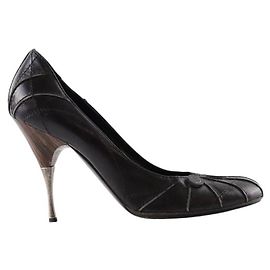 Dior Tacchi in pelle nera Nero