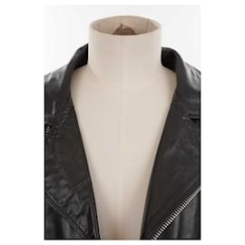 Schott-Leather jacket-Black