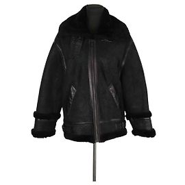 The Kooples Lederjacke Schwarz