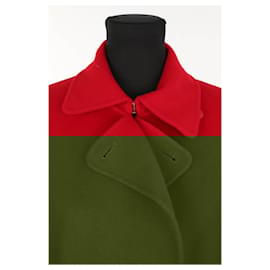 Tara Jarmon-Wool coat-Red