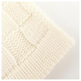 Louis Vuitton-Louis Vuitton White Stole-White