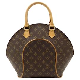 Louis Vuitton-Louis Vuitton Monogram Ellipse MM Handbag-Brown,Monogram
