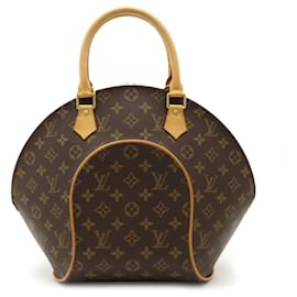 Louis Vuitton-Louis Vuitton Monogram Ellipse MM Handbag-Brown,Monogram