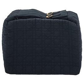 Pochette Dior in tessuto nero Nero
