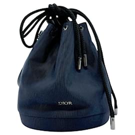 Christian Dior-Christian Dior Navy Shoulder Bag-Navy blue