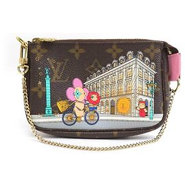 Mini Pochette Accessoires Vivienne von Louis Vuitton Braun Mehrfarben