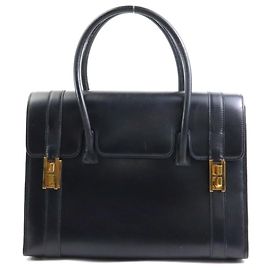 Hermès Borsa Hermes Drag 27 in pelle di vitello nera Nero