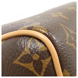 Louis Vuitton-Louis Vuitton Monogram Speedy Bandouliere Boston Bag-Brown,Black