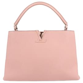 Louis Vuitton-Louis Vuitton Parnassea Capucines GM Handbag in Pink M94471-Pink
