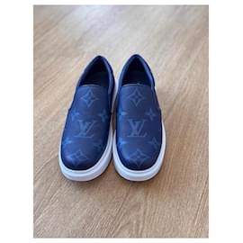 Louis Vuitton-Beverly Hills Slip On-Blue