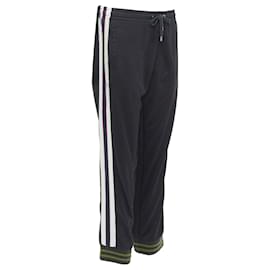 Gucci-Gucci Red logo tape side jogger track pants-Black