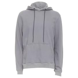 Prada-Prada Line Rossa cotton Red sports logo hoodie-Grey