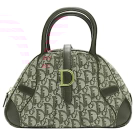Dior-Christian Dior Galliano double saddle trotter monogram bag-Red
