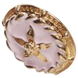 Versace Tresor De La Mer enamel starfish earring Pink