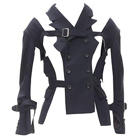 Comme Des Garcons Bad Taste deconstructed jacket Blue Navy blue