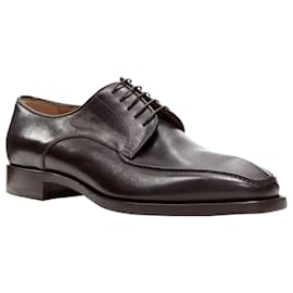 Christian Louboutin-Christian Louboutin Cypriene leather derby loafer-Brown