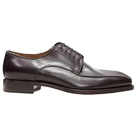 Christian Louboutin-Christian Louboutin Cypriene leather derby loafer-Brown