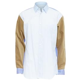 Comme Des Garcons-Comme Des Garcons SHIRT corduroy patchwork dress shirt-Multiple colors