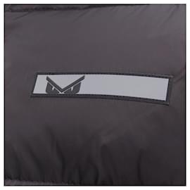 Fendi-Fendi reversible Monster Bug Eye puffer jacket-Black