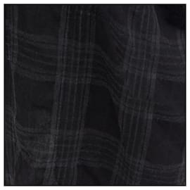 Yohji Yamamoto-Yohji Yamamoto Homme Plus checked slashed pocket blazer jacket-Grey
