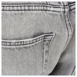 Saint Laurent-Saint Laurent stone washed skinny jeans-Grey