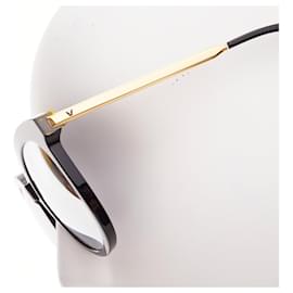 Autre Marque-Gentle Monster Lovesome Reflective Lens Oversized Sunglasses-Black