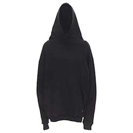 Balenciaga-Hoodie oversized bordado Balenciaga Demna I Love Techno-Preto