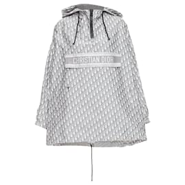 Dior-Christian Dior Oblique monogram technical taffeta hooded anorak-Grey