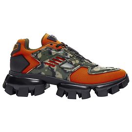Sneaker chunky camo Prada Cloudbust Thunder Arancione