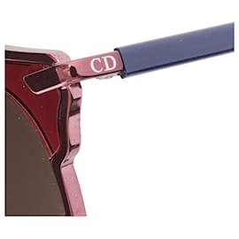 Dior-Dior SoReal NL3 metal bridge aviator sunglasses-Pink