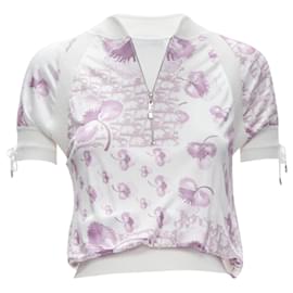 Dior-Christian Dior Trotter monogram top-White