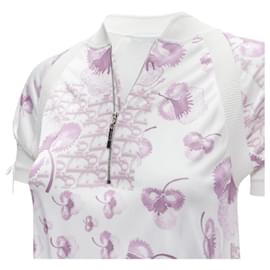 Dior-Christian Dior Trotter monogram top-White