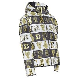 Versace Reversible Baroque Alphabet quilted jacket Multiple colors