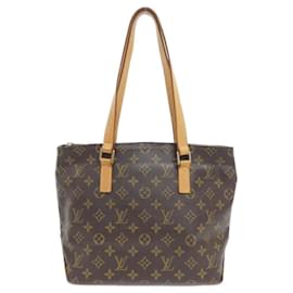 Louis Vuitton-Louis Vuitton Monogram Cabas Piano Handbag-Brown,Monogram