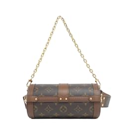 Louis Vuitton-Louis Vuitton Monogram Papillon Trunk M57835 Shoulder Bag-Brown,Monogram